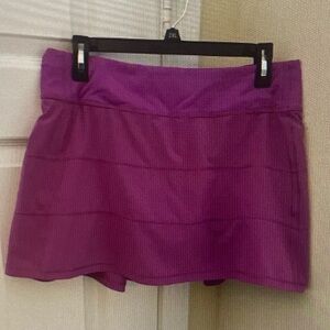 Lululemon Athletica Vibrant Purple Mini Skirt